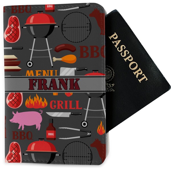 Custom Barbeque Passport Holder - Fabric (Personalized)