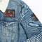 Barbeque Patches Lifestyle Jean Jacket Detail