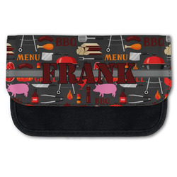 Barbeque Canvas Pencil Case w/ Name or Text