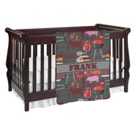 Barbeque Baby Blanket (Single Sided) (Personalized)