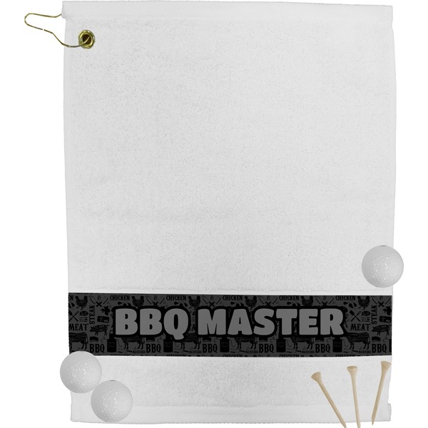 Custom Barbeque Golf Bag Towel (Personalized)
