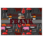 Barbeque Laminated Placemat w/ Name or Text