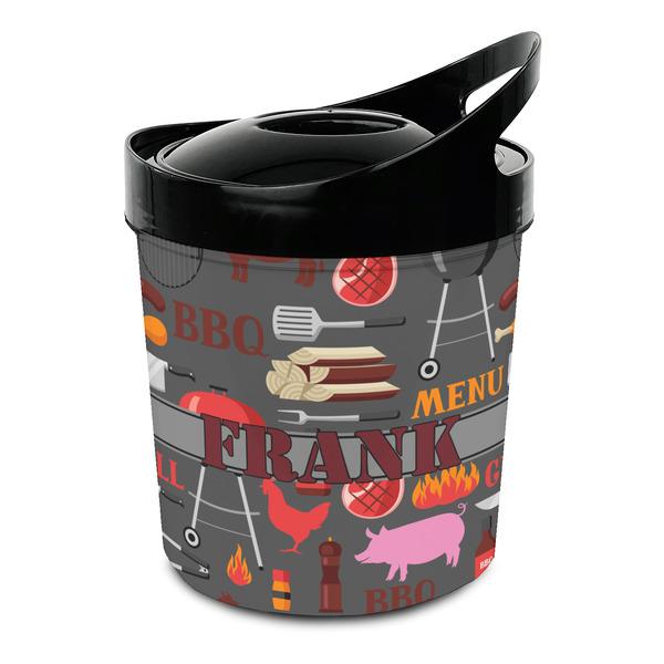 Custom Barbeque Plastic Ice Bucket (Personalized)