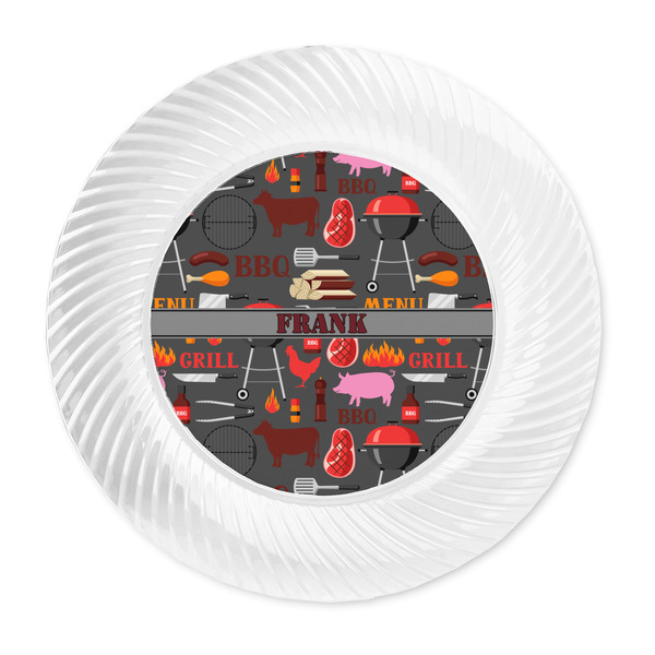 Barbeque Plastic Party Dinner Plates - Approval