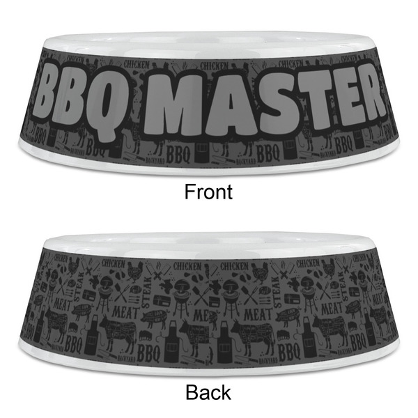 Barbeque Plastic Pet Bowls - Large - APPROVAL
