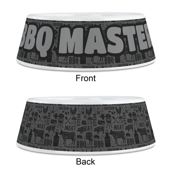 Barbeque Plastic Pet Bowls - Medium - APPROVAL