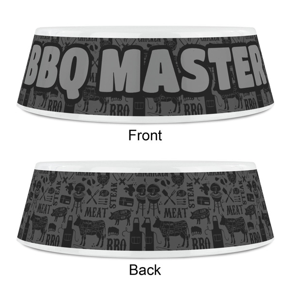 Barbeque Plastic Pet Bowls - Small - APPROVAL