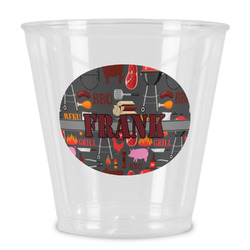 Barbeque Plastic Shot Glass (Personalized)
