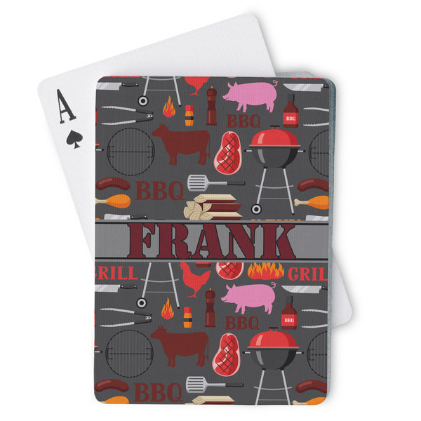 Custom Barbeque Playing Cards (Personalized)
