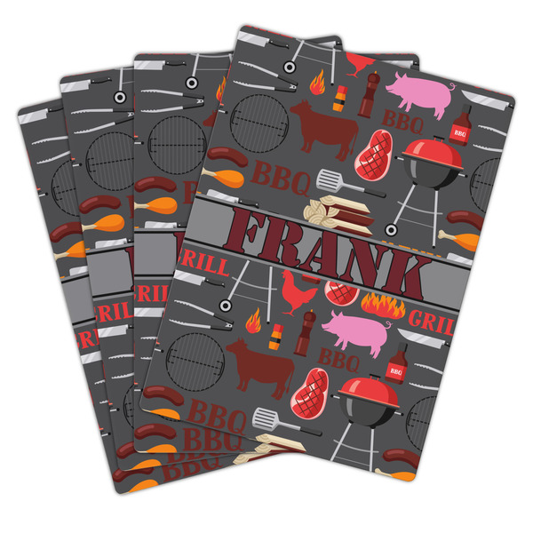 Barbeque Playing Cards - Hand Back View