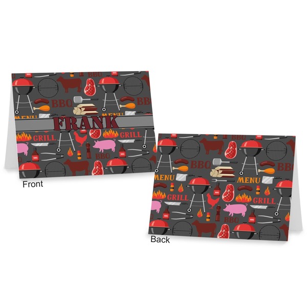 Barbeque Postcard - Front and Back