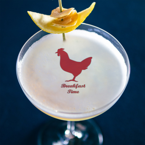 Barbeque Printed Drink Topper - Large - In Context