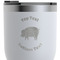 Barbeque RTIC Tumbler - White - Close Up
