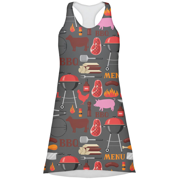 Custom Barbeque Racerback Dress - Small