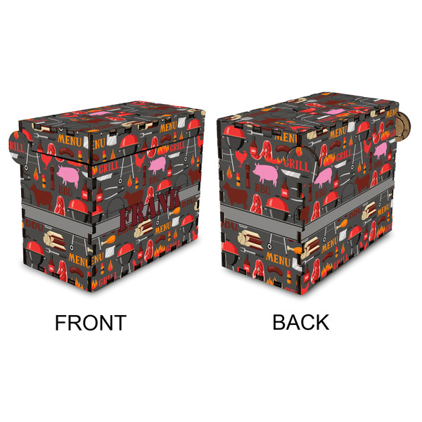 Barbeque Recipe Box - Full Color - Approval