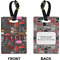 Barbeque Rectangle Luggage Tag (Front + Back)