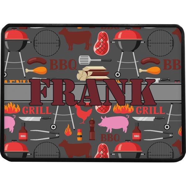 Barbeque Rectangular Car Hitch Cover w/ FRP Insert
