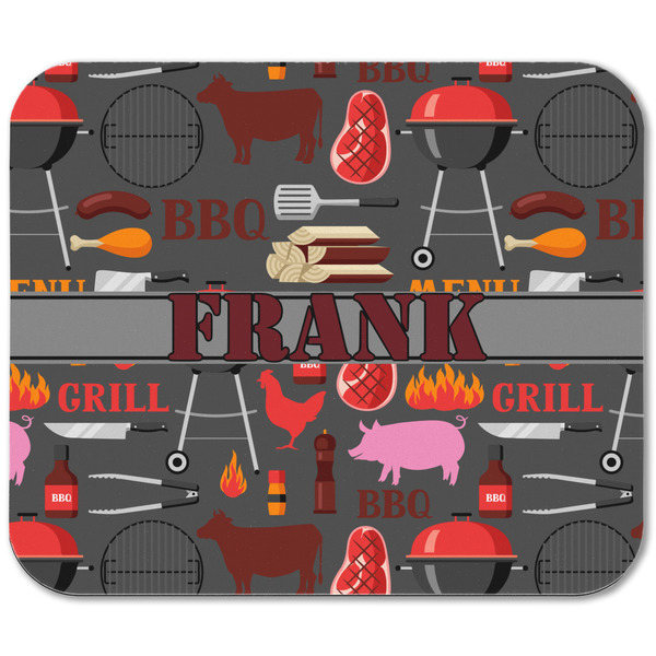 Barbeque Rectangular Mouse Pad - APPROVAL