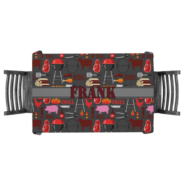 Custom Barbeque Tablecloth - 58"x58" (Personalized)