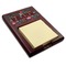 Barbeque Red Mahogany Sticky Note Holder - Angle