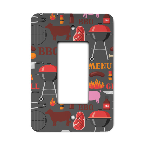 Custom Barbeque Rocker Style Light Switch Cover