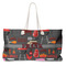 Barbeque Large Tote Bag with Rope Handles (Personalized)
