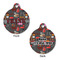 Barbeque Round Pet Tag - Front & Back