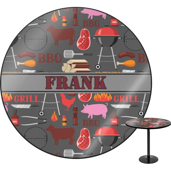 Custom Barbeque Round Table (Personalized)