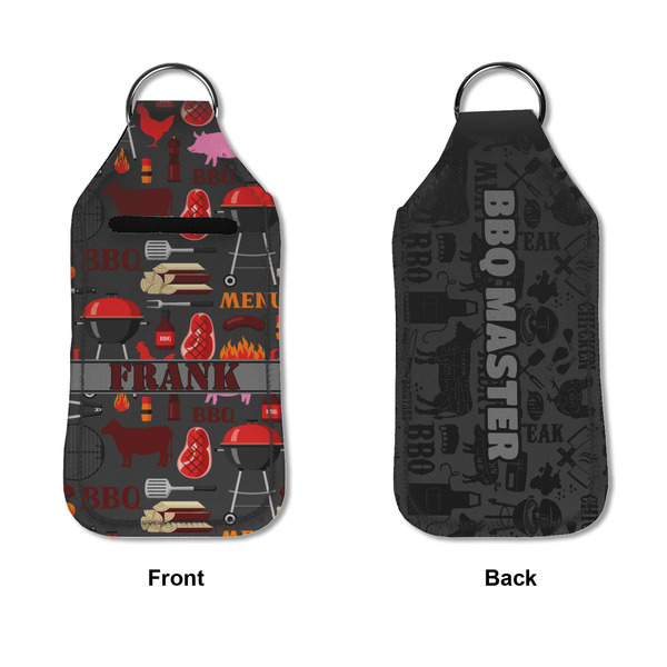 Barbeque Sanitizer Holder Keychain - Large APPROVAL (Flat)