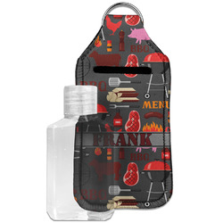 Barbeque Hand Sanitizer & Keychain Holder - Large (Personalized)