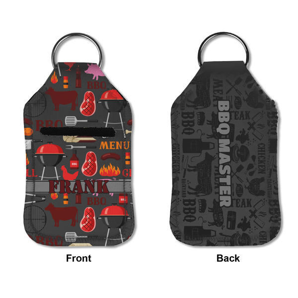 Barbeque Sanitizer Holder Keychain - Small APPROVAL (Flat)