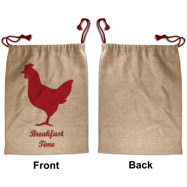 Barbeque Santa Bag - Approval - Front