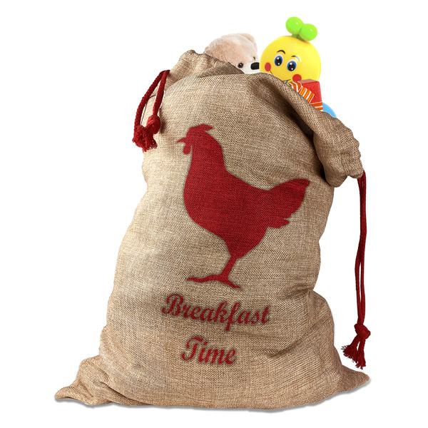 Custom Barbeque Santa Sack (Personalized)