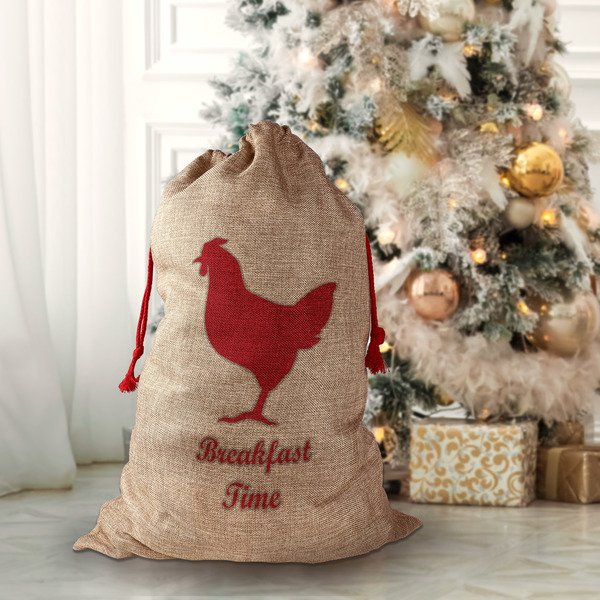 Barbeque Santa Bag - Lifestyle