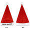 Barbeque Santa Hats - Front and Back (Single Print) APPROVAL