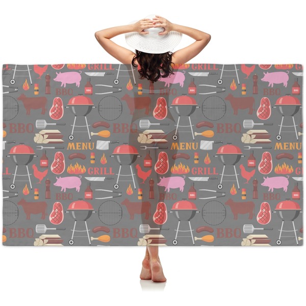 Custom Barbeque Sheer Sarong