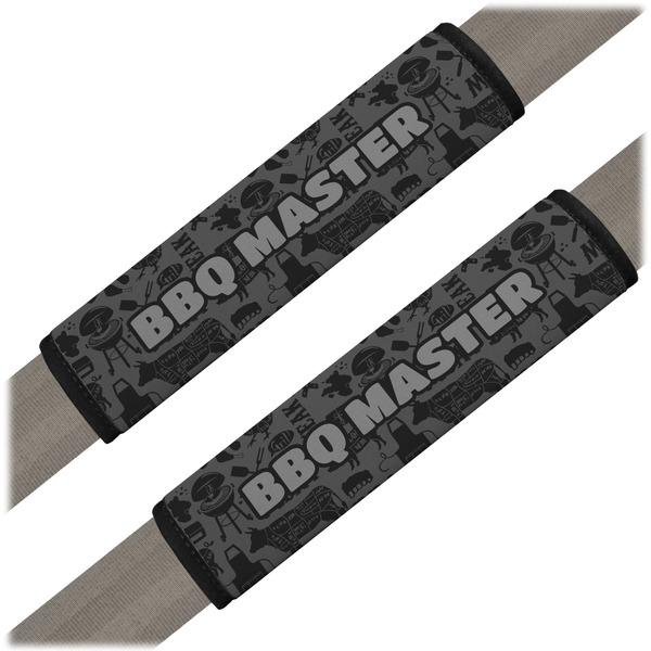 Custom Barbeque Seat Belt Covers (Set of 2) (Personalized)