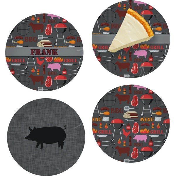 Barbeque Set of Appetizer / Dessert Plates