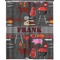 Barbeque Extra Long Shower Curtain - 70"x84" (Personalized)