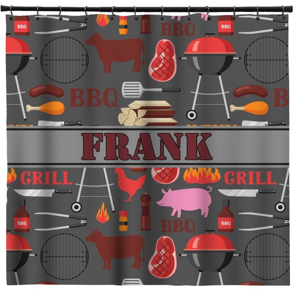 Custom Barbeque Shower Curtain - Custom Size (Personalized)