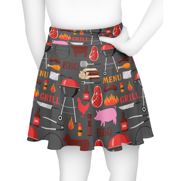 Barbeque Skater Skirt - Back