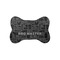 Barbeque Bone Shaped Dog Food Mat (Small) (Personalized)