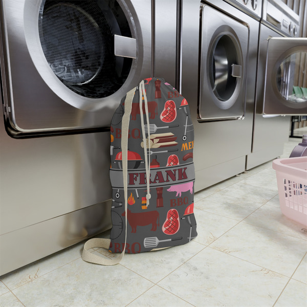 Barbeque Small Landry Bag - In Context