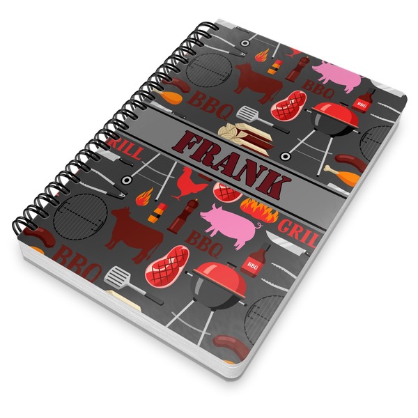Barbeque Spiral Journal 7 x 10 - Main