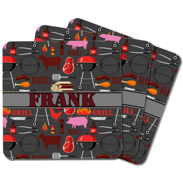 Barbeque Square Fridge Magnet - MAIN