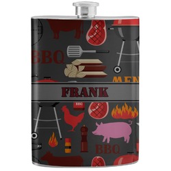 Barbeque Stainless Steel Flask (Personalized)