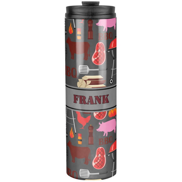 Custom Barbeque Stainless Steel Skinny Tumbler - 20 oz (Personalized)