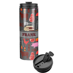 Barbeque Stainless Steel Skinny Tumbler (Personalized)
