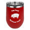 Barbeque Stemless Stainless Steel Wine Tumbler - Red - Single Sided (Personalized)