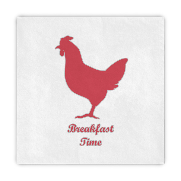 Custom Barbeque Decorative Paper Napkins (Personalized)